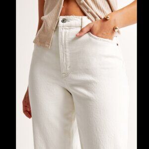 Abercrombie & Fitch The 90s Straight Ultra High Rise Curve Love - Long Inseam